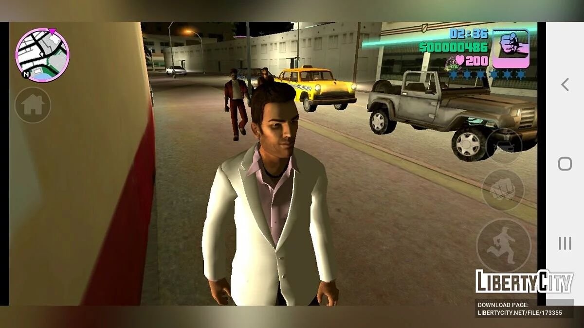 Качественный скин Томми Версетти / GTA Vice City (iOS, Android)