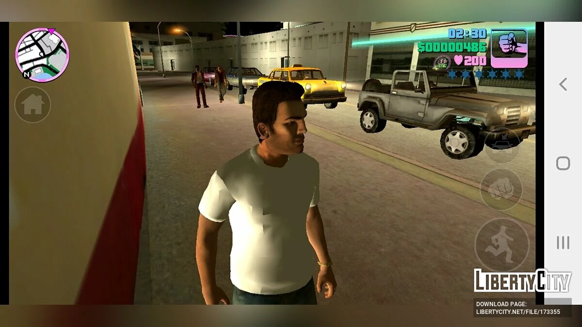 Качественный скин Томми Версетти / GTA Vice City (iOS, Android)