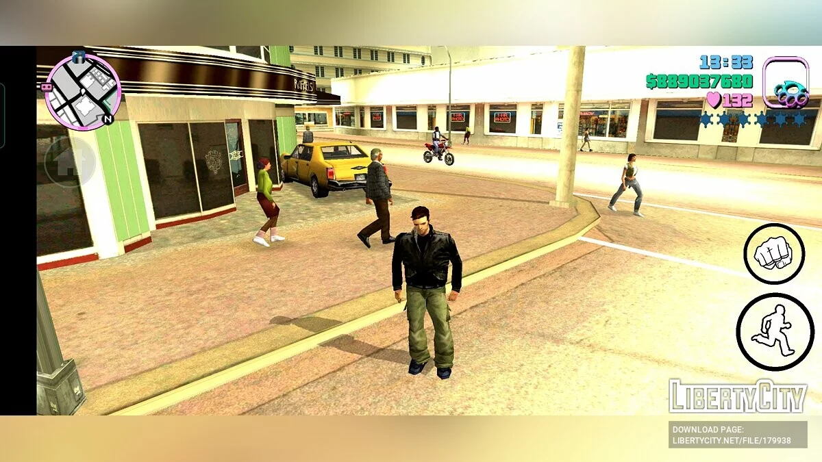 Claude Speed из GTA 3 / GTA Vice City (iOS, Android)