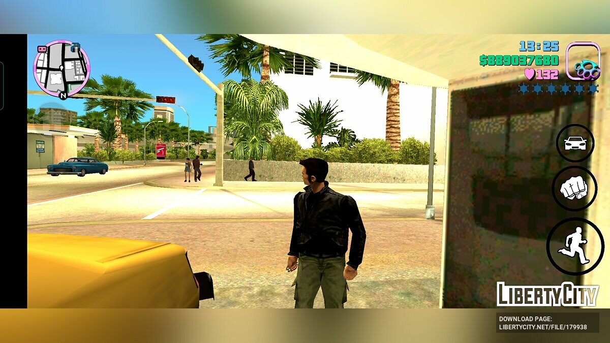 Claude Speed from GTA 3 for GTA Vice City (iOS, Android) - Картинка #3