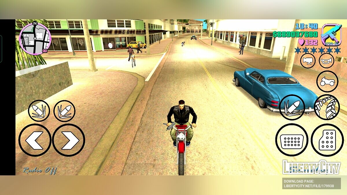Клод Спід з GTA 3 для GTA Vice City (iOS, Android) - Картинка #1
