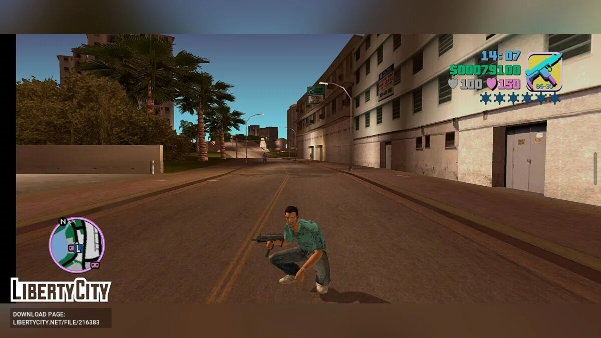 Интерфейс из ПК-версии / GTA Vice City (iOS, Android)