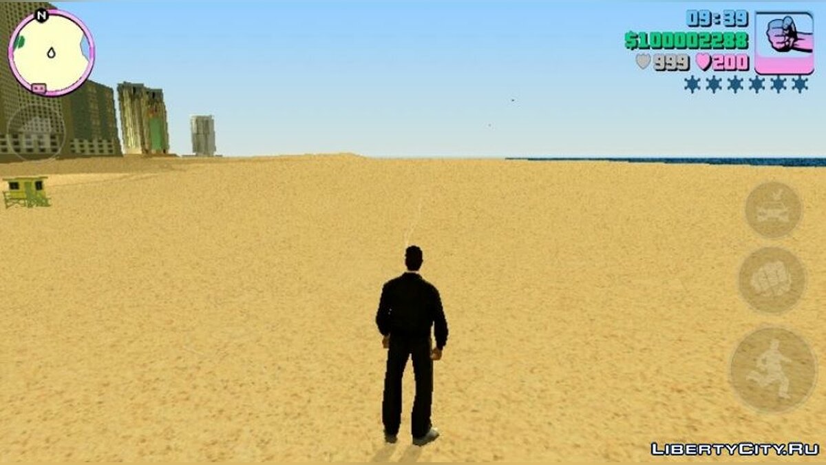 New textures for grass, sand and water for GTA Vice City (iOS, Android) - Картинка #2