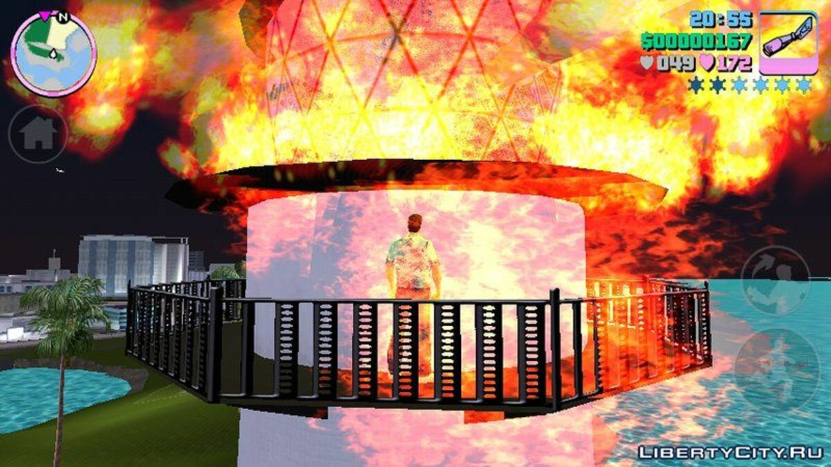Новые эффекты огня для GTA Vice City (iOS, Android) - Картинка #1