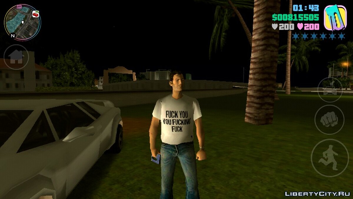 New T-shirt for Tommy for GTA Vice City (iOS, Android) - Картинка #4