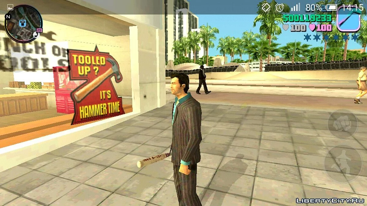 Бита Good Night / GTA Vice City (iOS, Android)