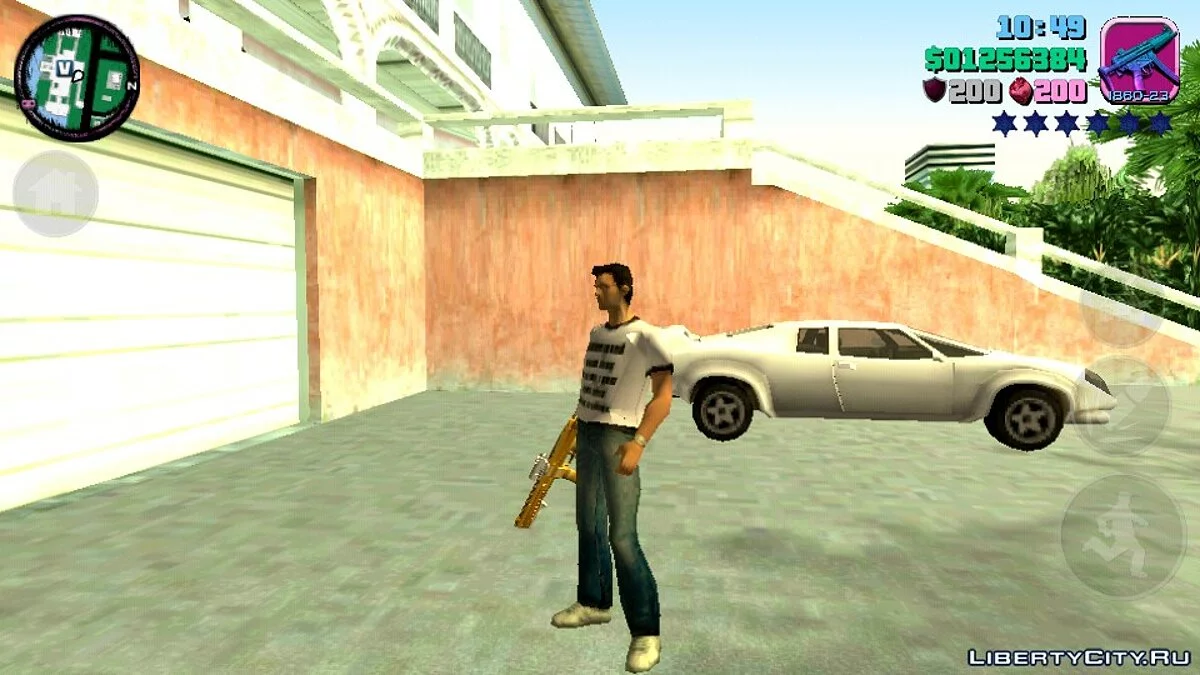 GTA 5 Combat PDW (только DFF) / GTA Vice City (iOS, Android)