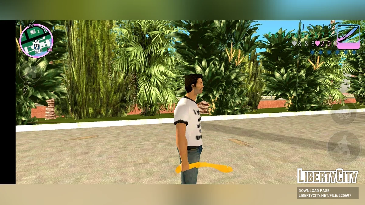 Золотой Непальский Нож Кукри / GTA Vice City (iOS, Android)