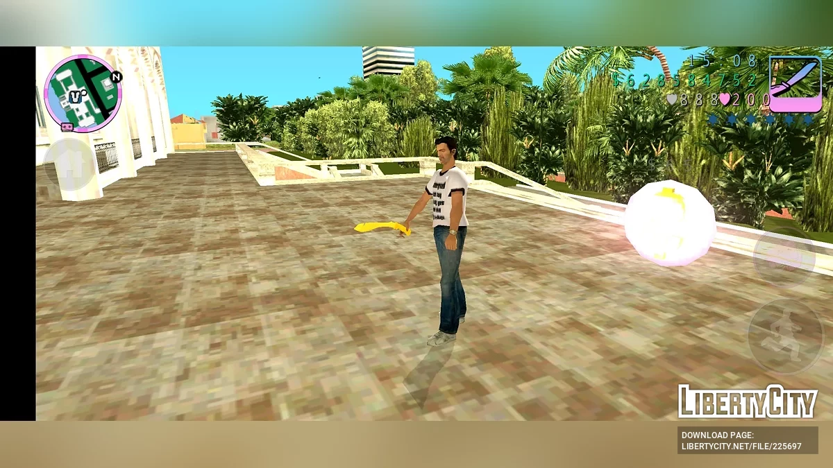 Золотой Непальский Нож Кукри / GTA Vice City (iOS, Android)