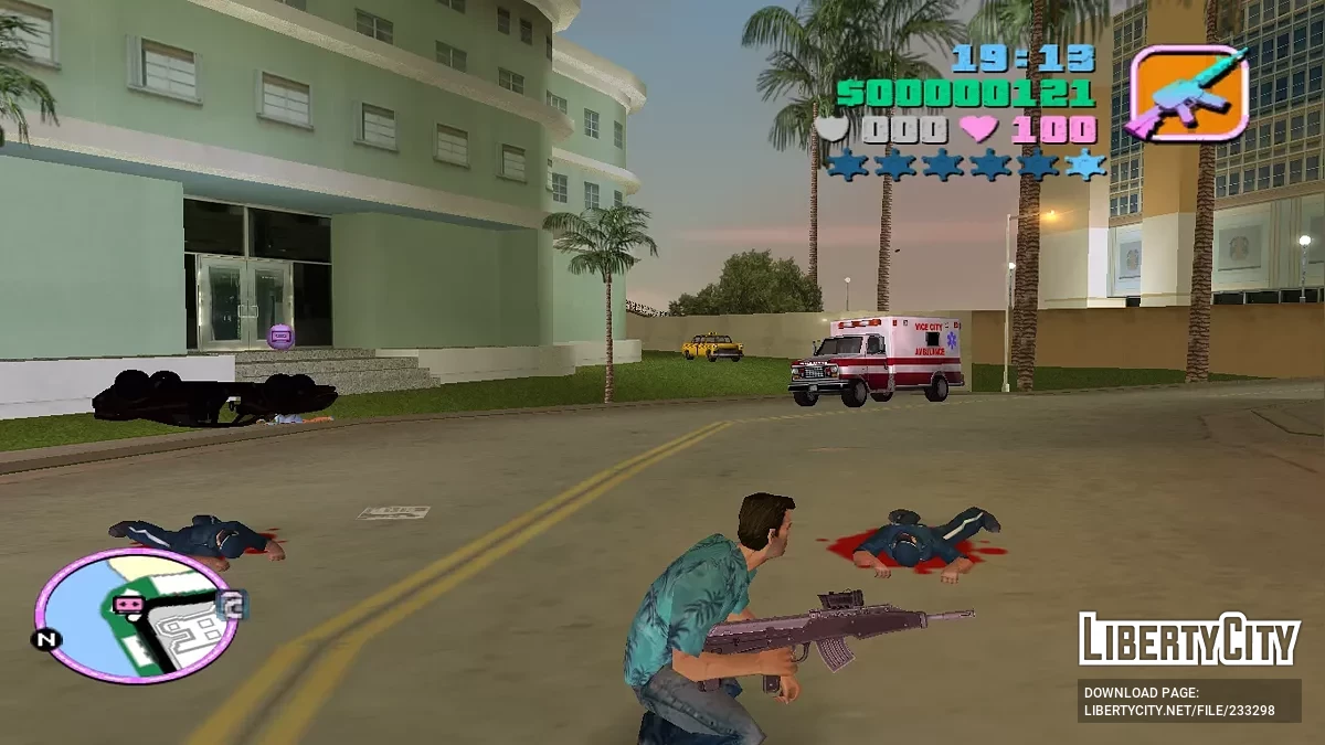 Плазменная винтовка TC2000-R / GTA Vice City (iOS, Android)