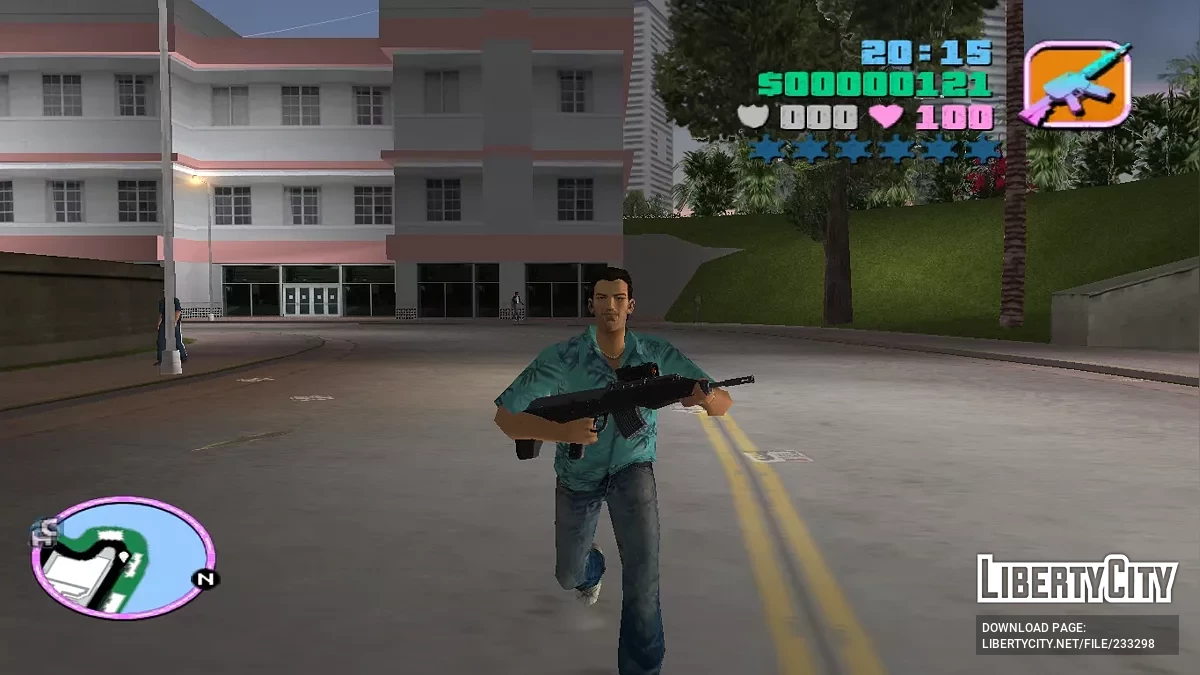 Плазменная винтовка TC2000-R / GTA Vice City (iOS, Android)