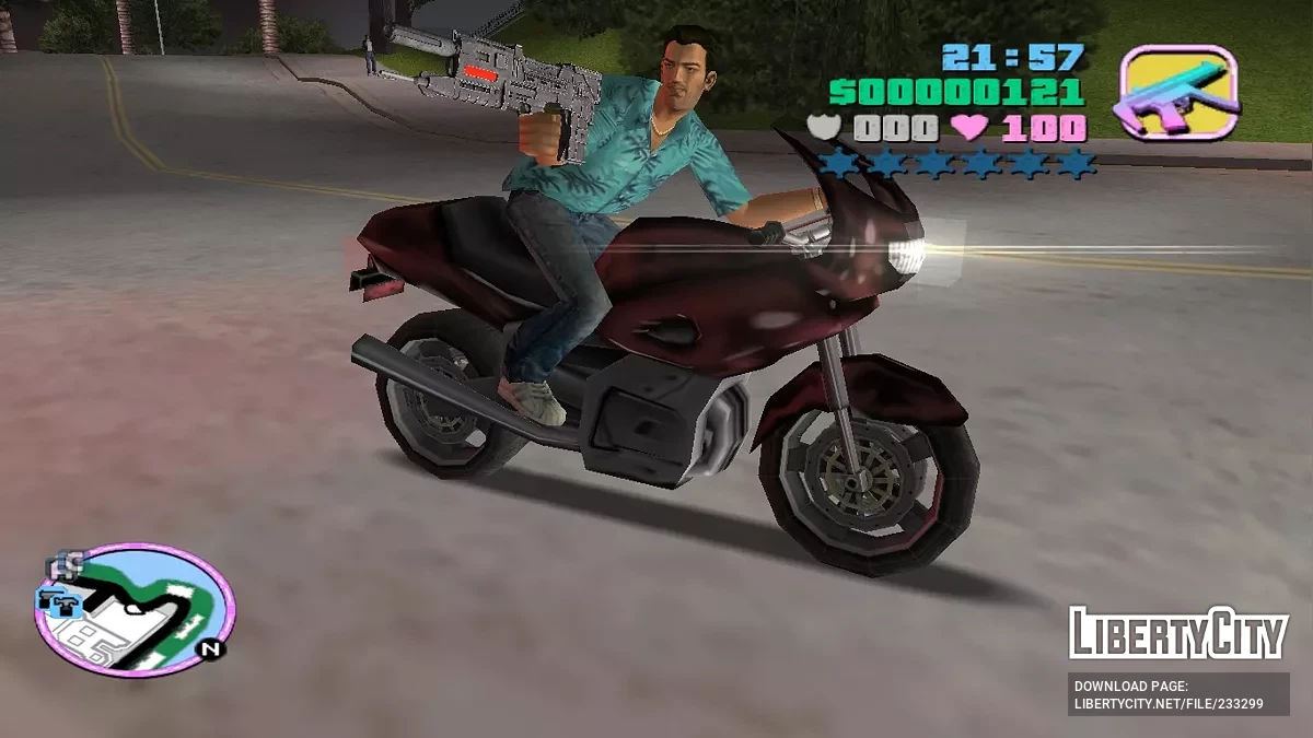 Плазменное Оружие Skynet V96 / GTA Vice City (iOS, Android)