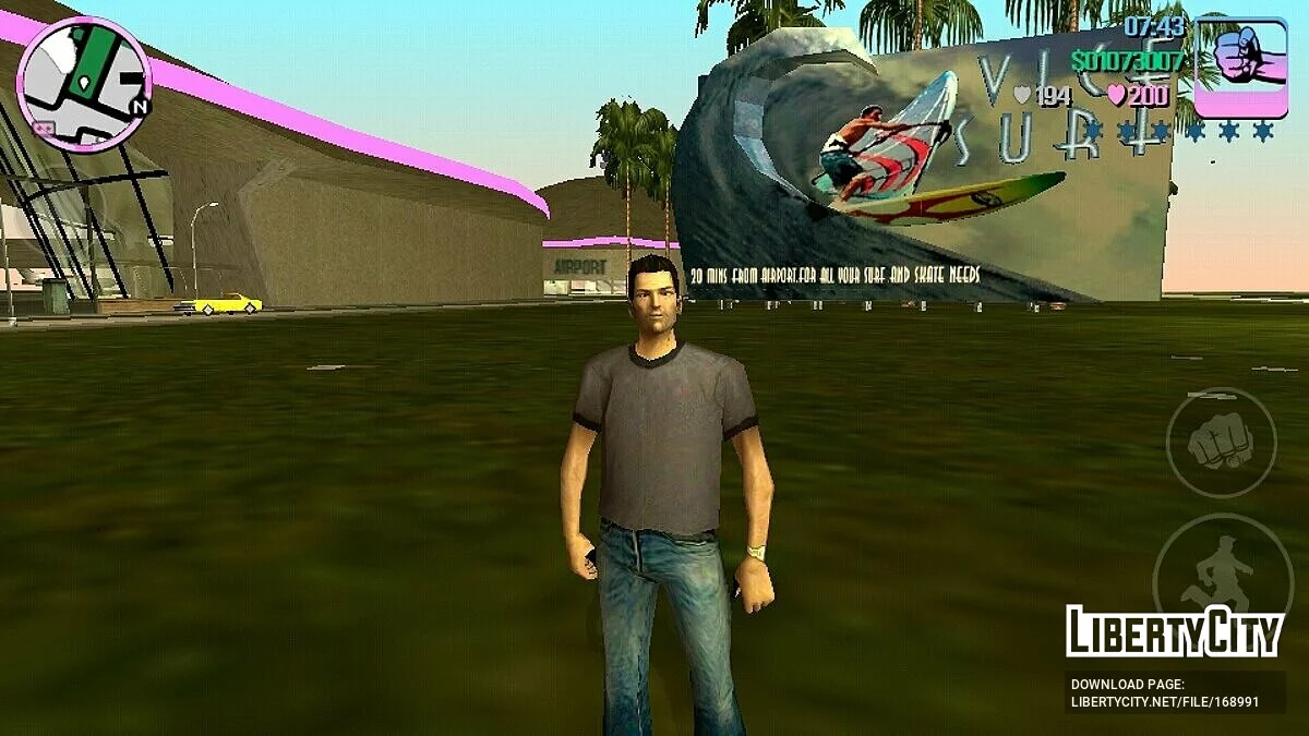 Томми из катсцены / GTA Vice City (iOS, Android)