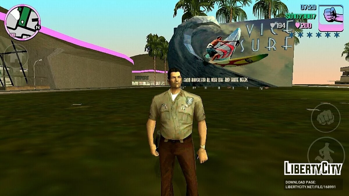 Томми из катсцены / GTA Vice City (iOS, Android)