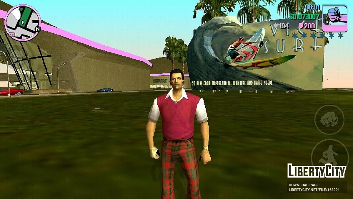 Томми из катсцены / GTA Vice City (iOS, Android)