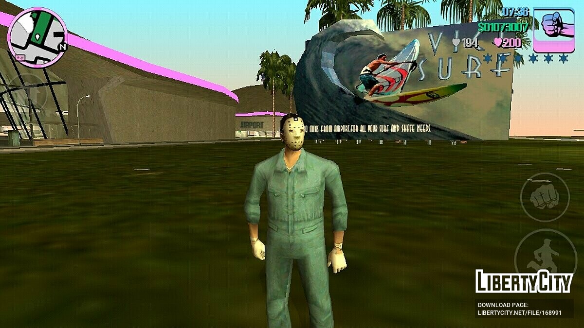 Скачать Томми из катсцены для GTA Vice City (iOS, Android)