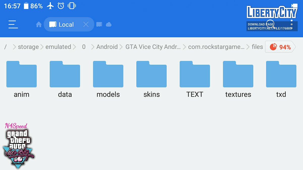 Оригінальні файли резервної копії для GTA Vice City (iOS, Android) - Картинка #2