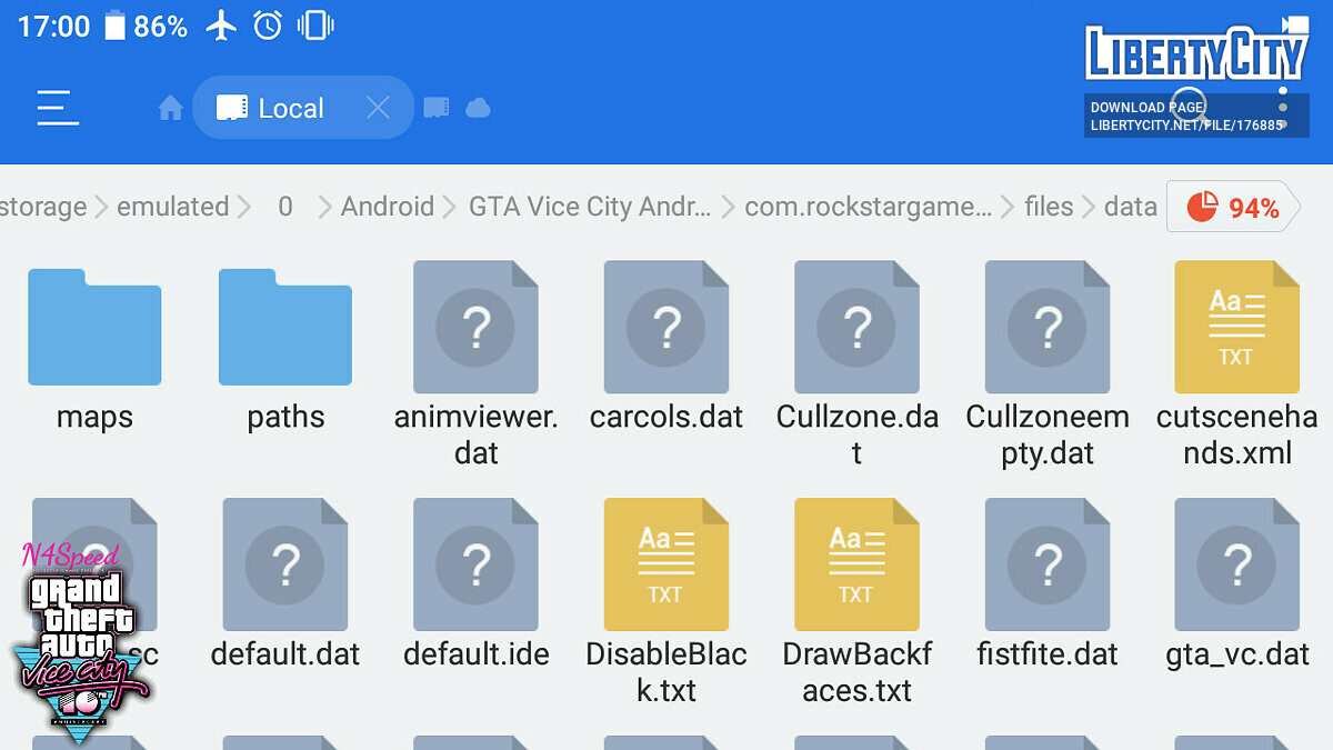 Оригінальні файли резервної копії для GTA Vice City (iOS, Android) - Картинка #4