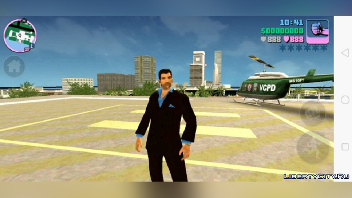 Новая HD одежда для Томми для GTA Vice City (iOS, Android) - Картинка #1
