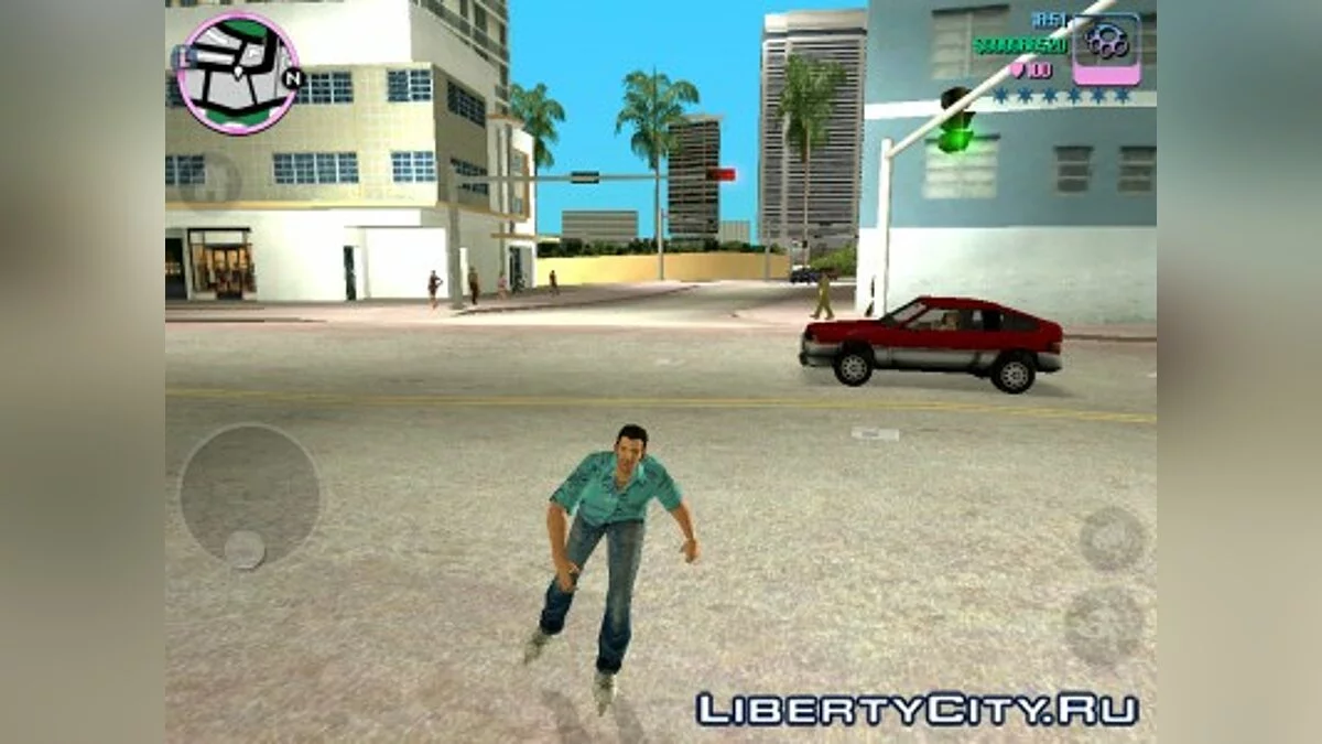 Rollerskater mod / GTA Vice City (iOS, Android)