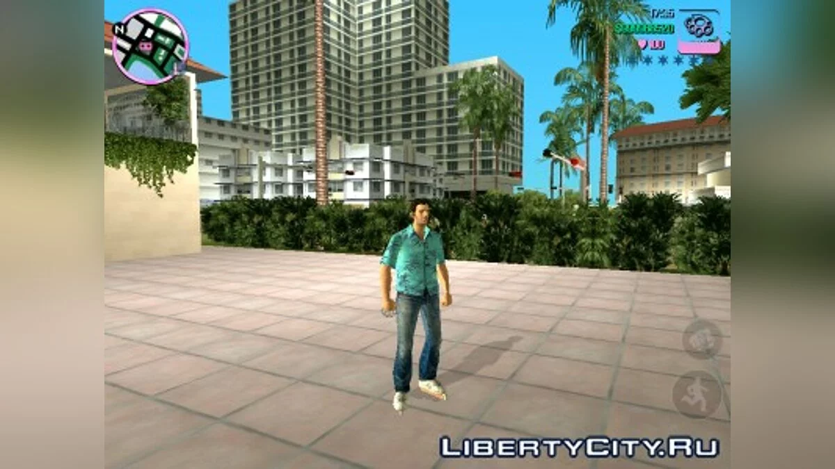 Rollerskater mod / GTA Vice City (iOS, Android)