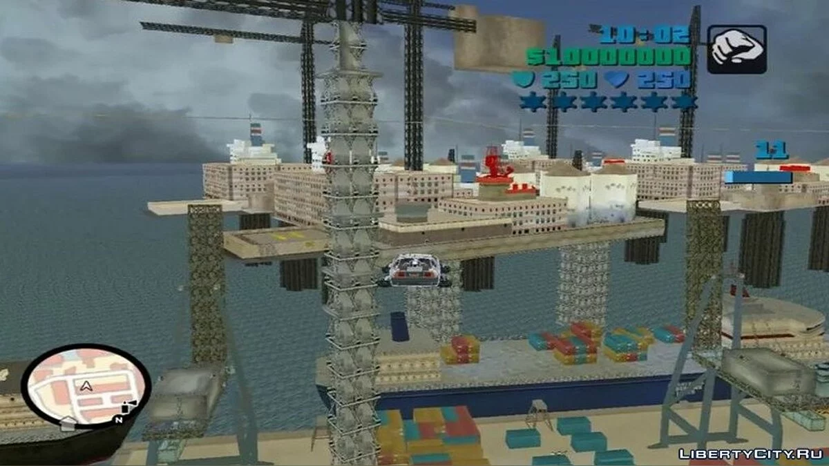 Нефтедобывающая платформа / GTA Vice City (iOS, Android)