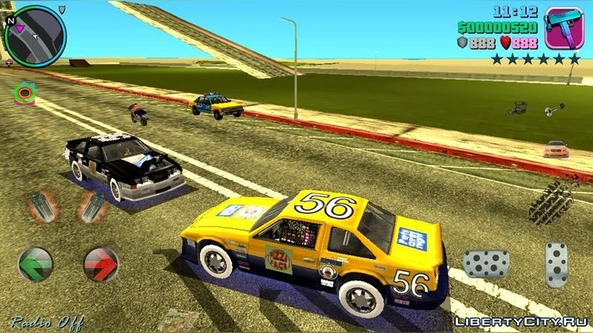 Редкие машины на дороге V 0.1 / GTA Vice City (iOS, Android)