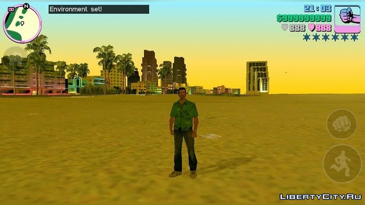 Timecyc из GTA Vice City Stories / GTA Vice City (iOS, Android)