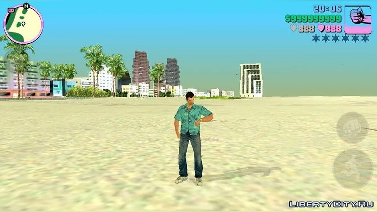 Timecyc из GTA Vice City Stories / GTA Vice City (iOS, Android)