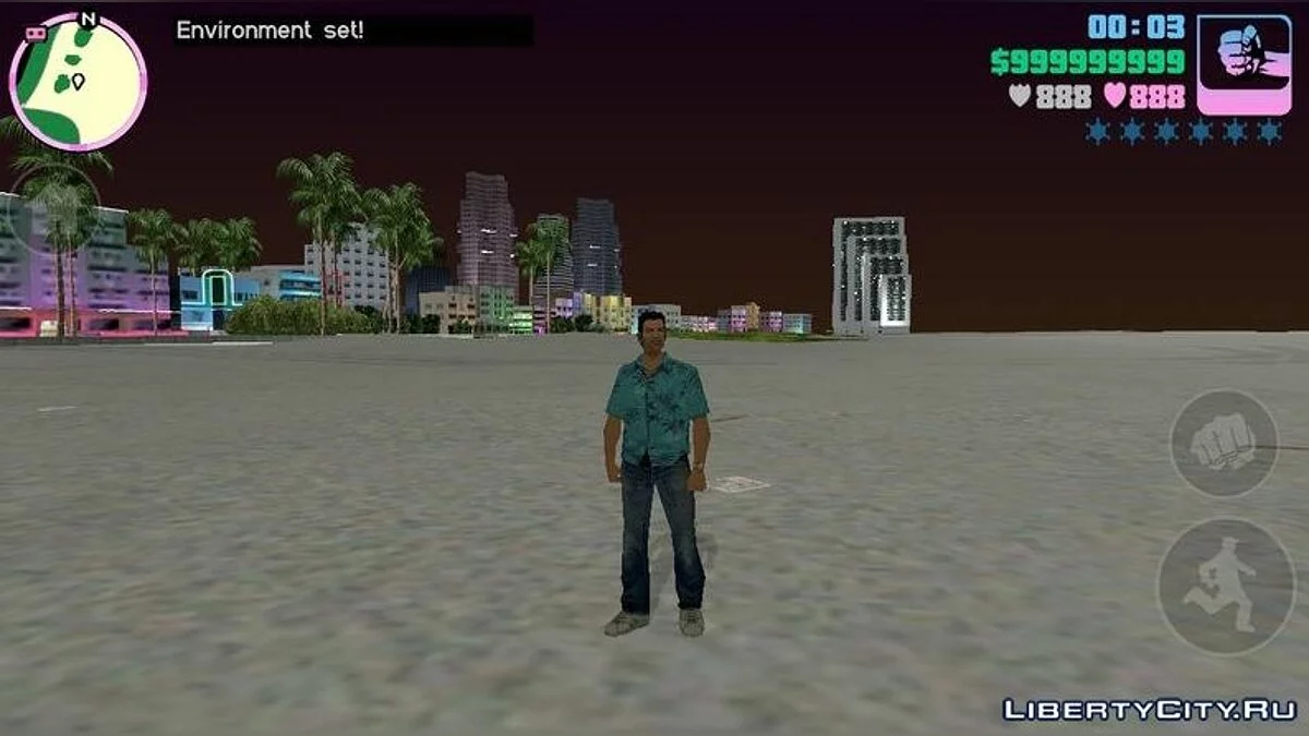 Timecyc из GTA Vice City Stories / GTA Vice City (iOS, Android)