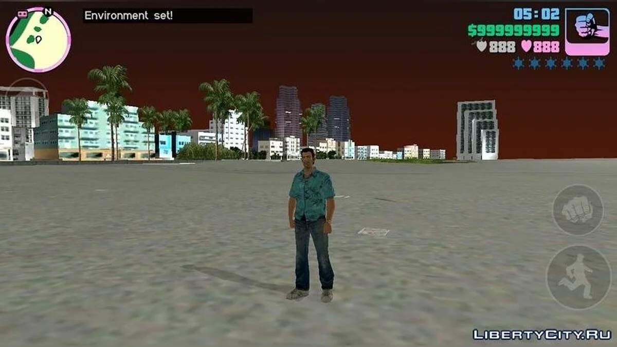 Timecyc из GTA Vice City Stories / GTA Vice City (iOS, Android)