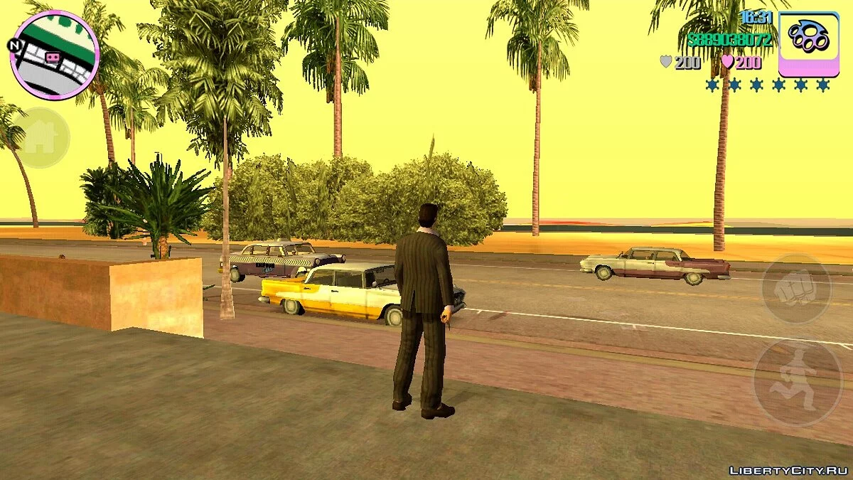 Графика из Vice Cry (Timecyc) / GTA Vice City (iOS, Android)