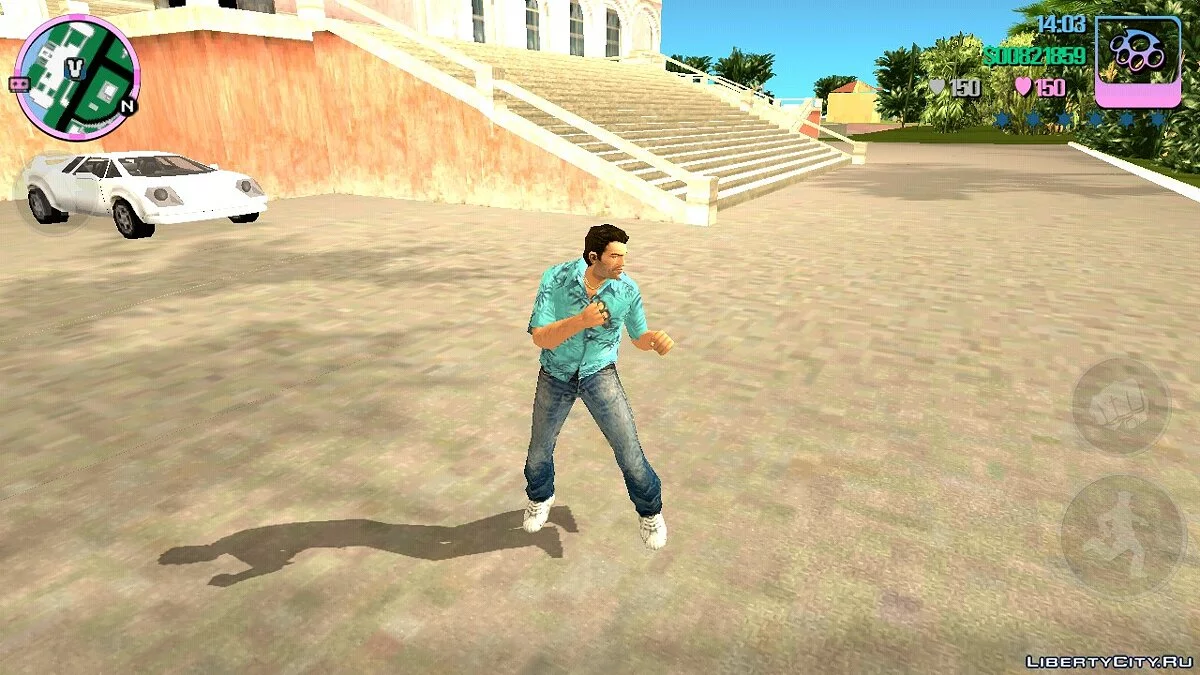 Анимации для Томми из GTA TLAD / GTA Vice City (iOS, Android)