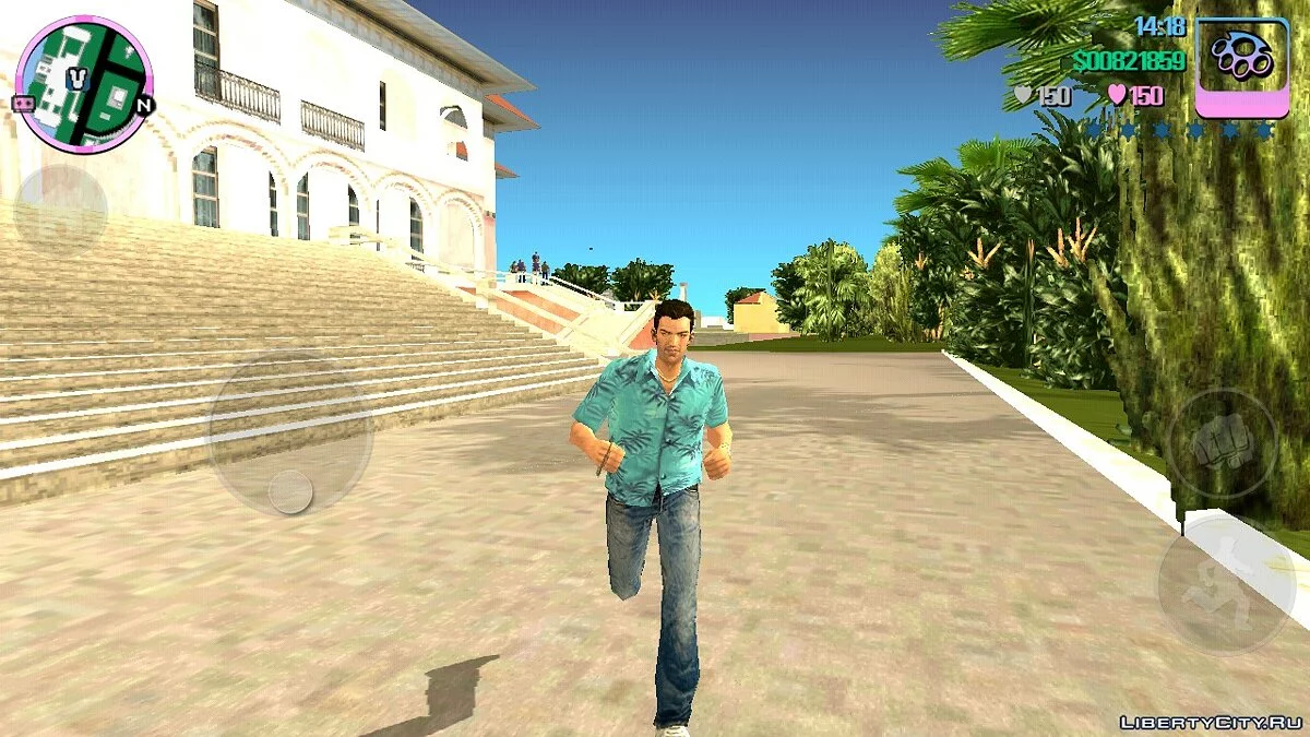 Анимации для Томми из GTA TLAD / GTA Vice City (iOS, Android)