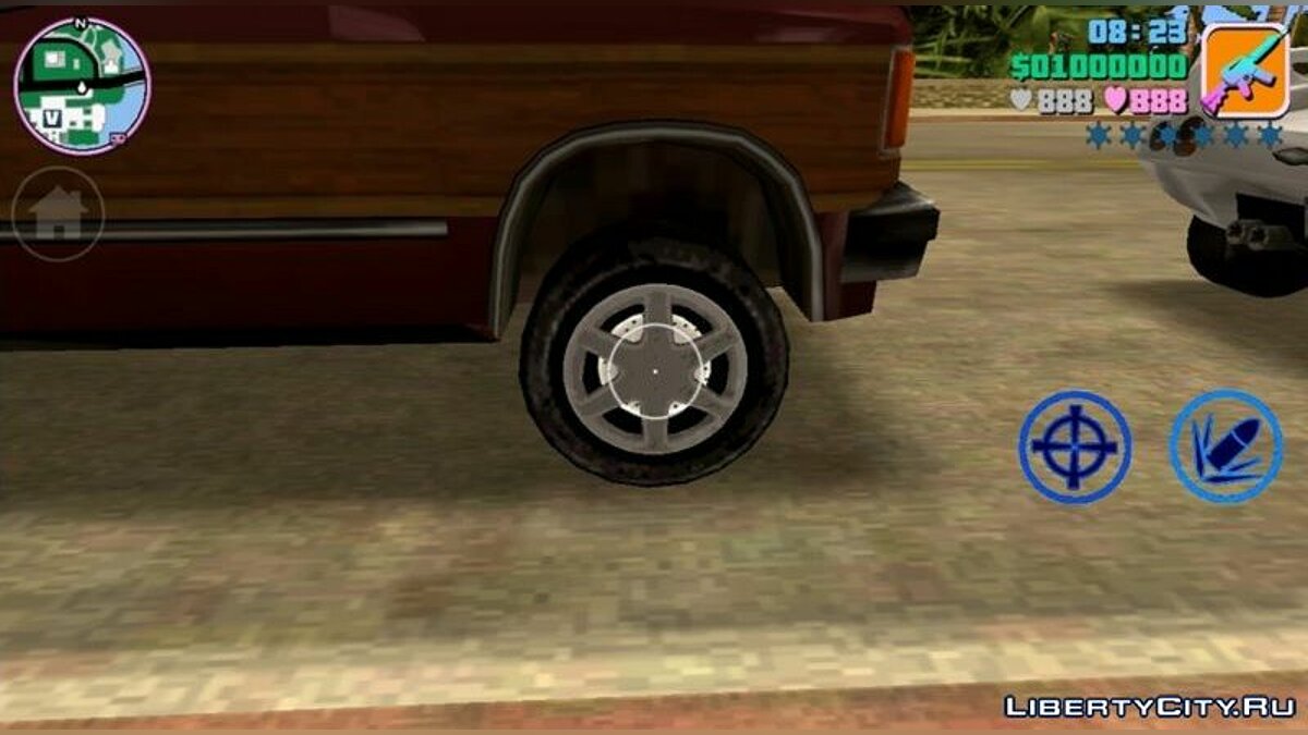 Замена wheels.txd в GTA Vice City (iOS, Android) (3 файла)