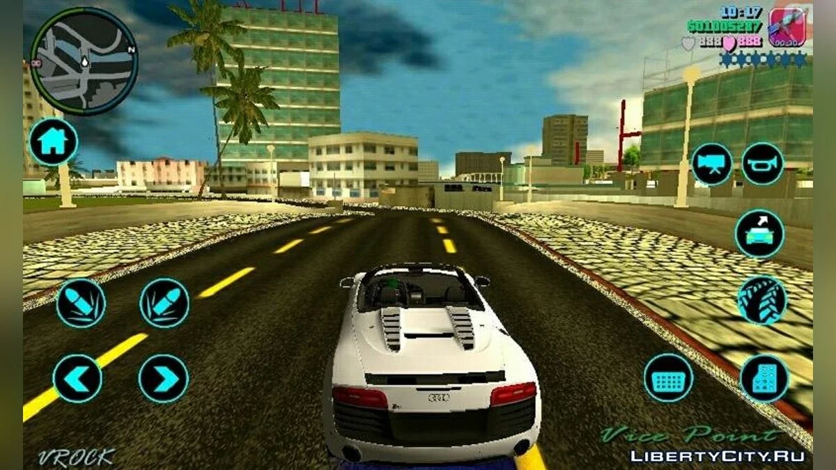 Реалистичное небо (Skybox) / GTA Vice City (iOS, Android)