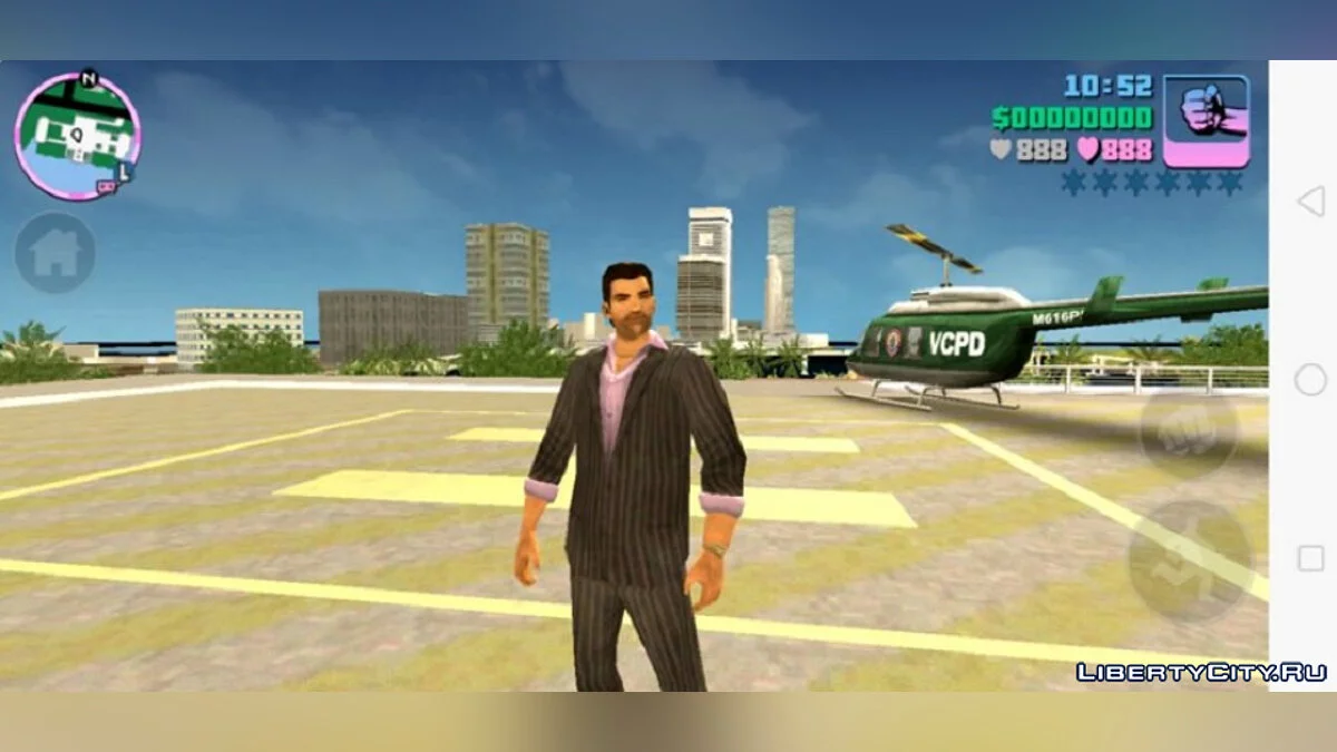Новая HD одежда для Томми / GTA Vice City (iOS, Android)