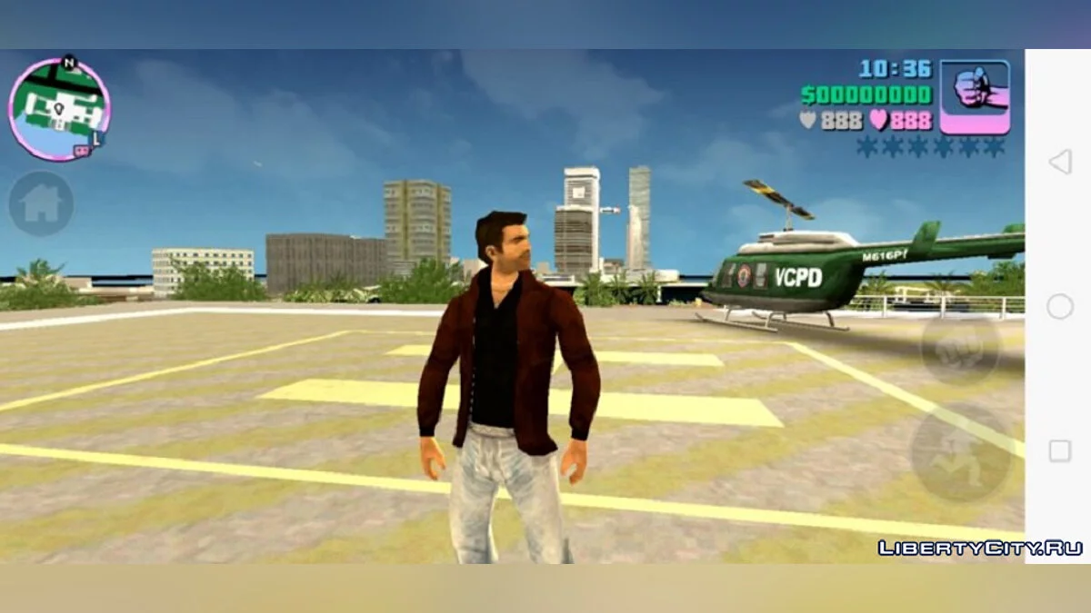 Новая HD одежда для Томми / GTA Vice City (iOS, Android)