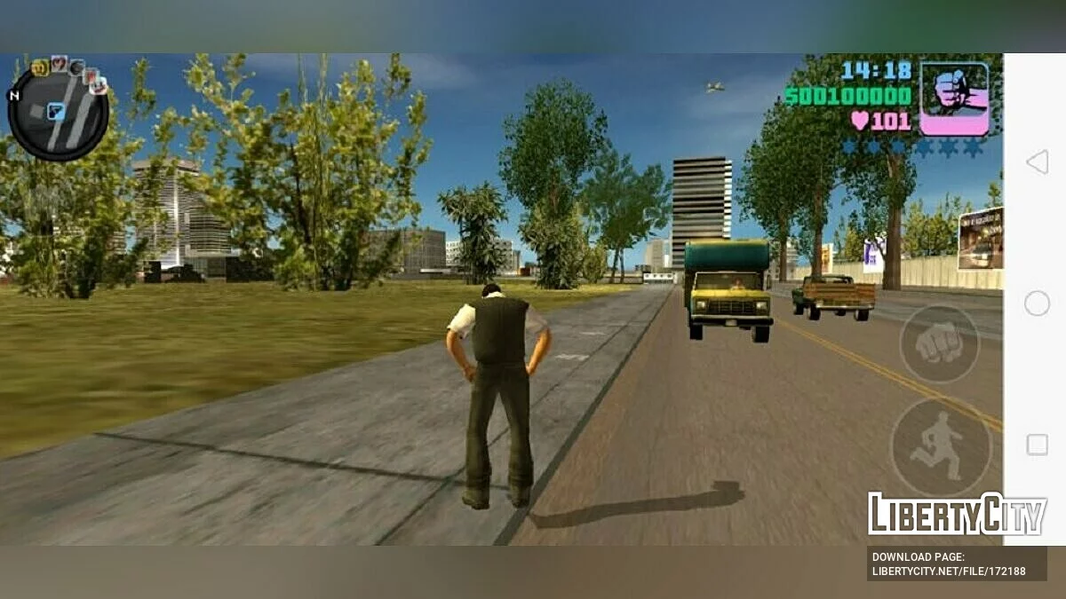 Растительность из GTA 4 / GTA Vice City (iOS, Android)