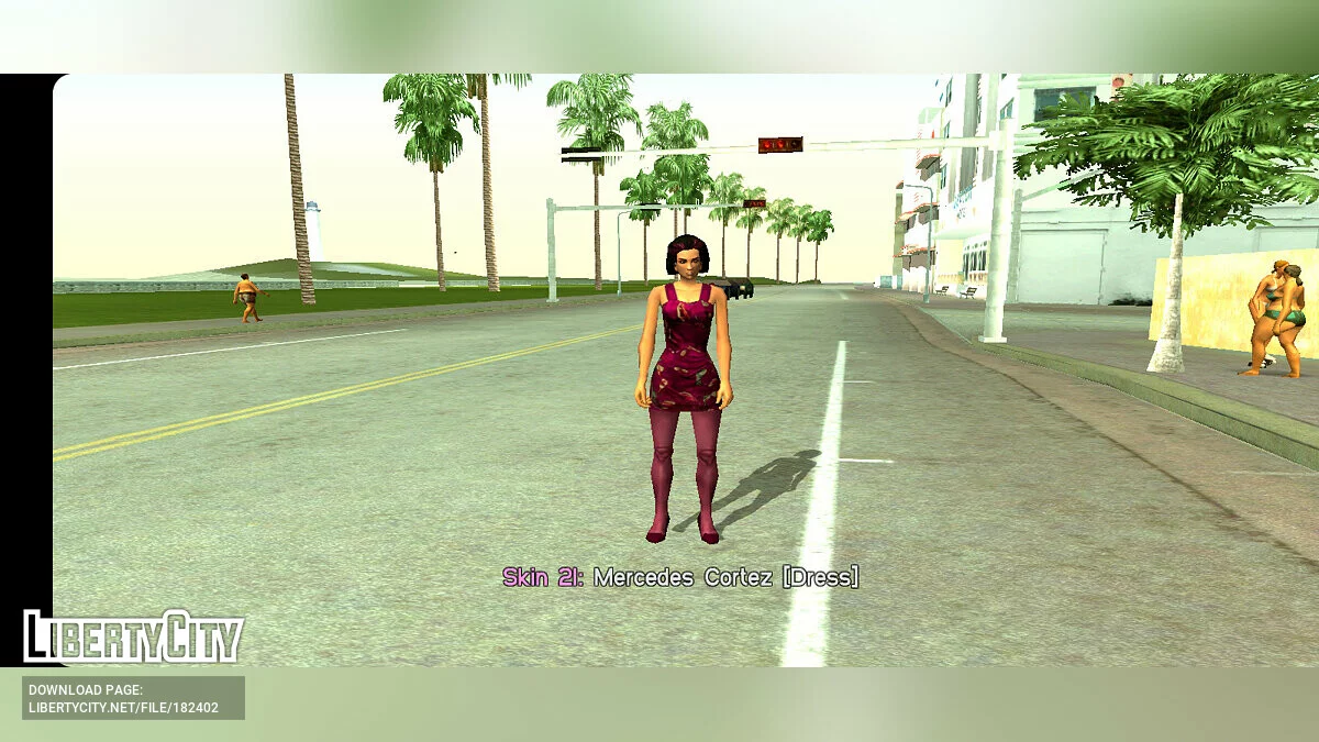 Изменённые персонажи в стиле артворков / GTA Vice City (iOS, Android)