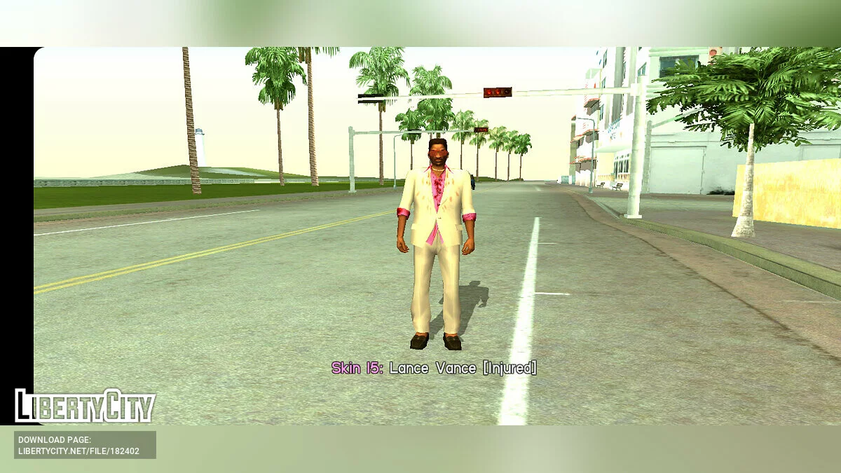 Изменённые персонажи в стиле артворков / GTA Vice City (iOS, Android)