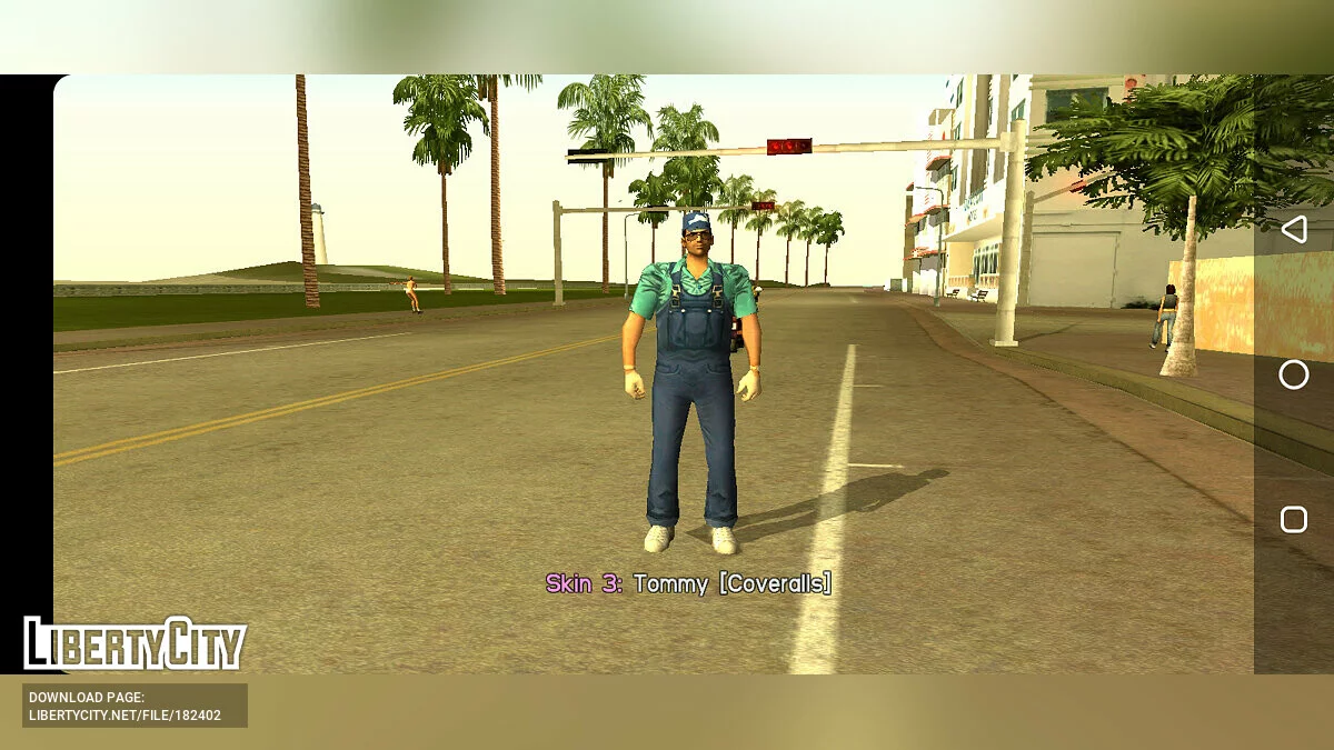 Изменённые персонажи в стиле артворков / GTA Vice City (iOS, Android)