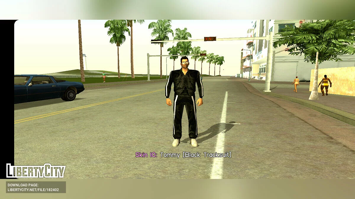 Изменённые персонажи в стиле артворков / GTA Vice City (iOS, Android)