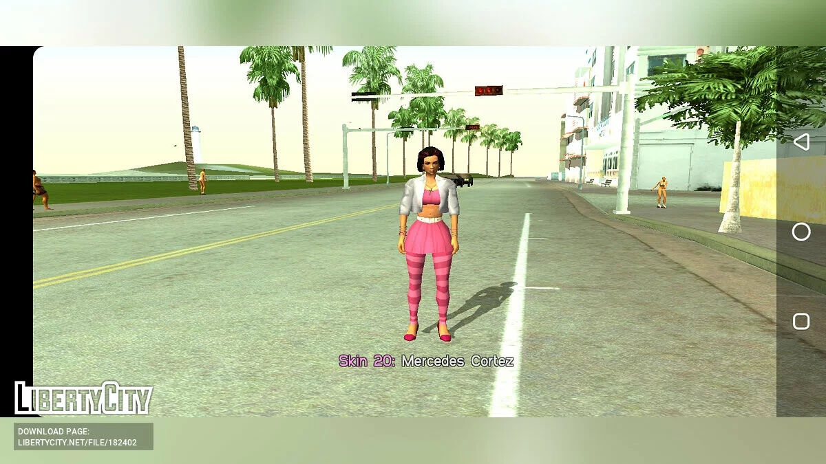 Изменённые персонажи в стиле артворков / GTA Vice City (iOS, Android)