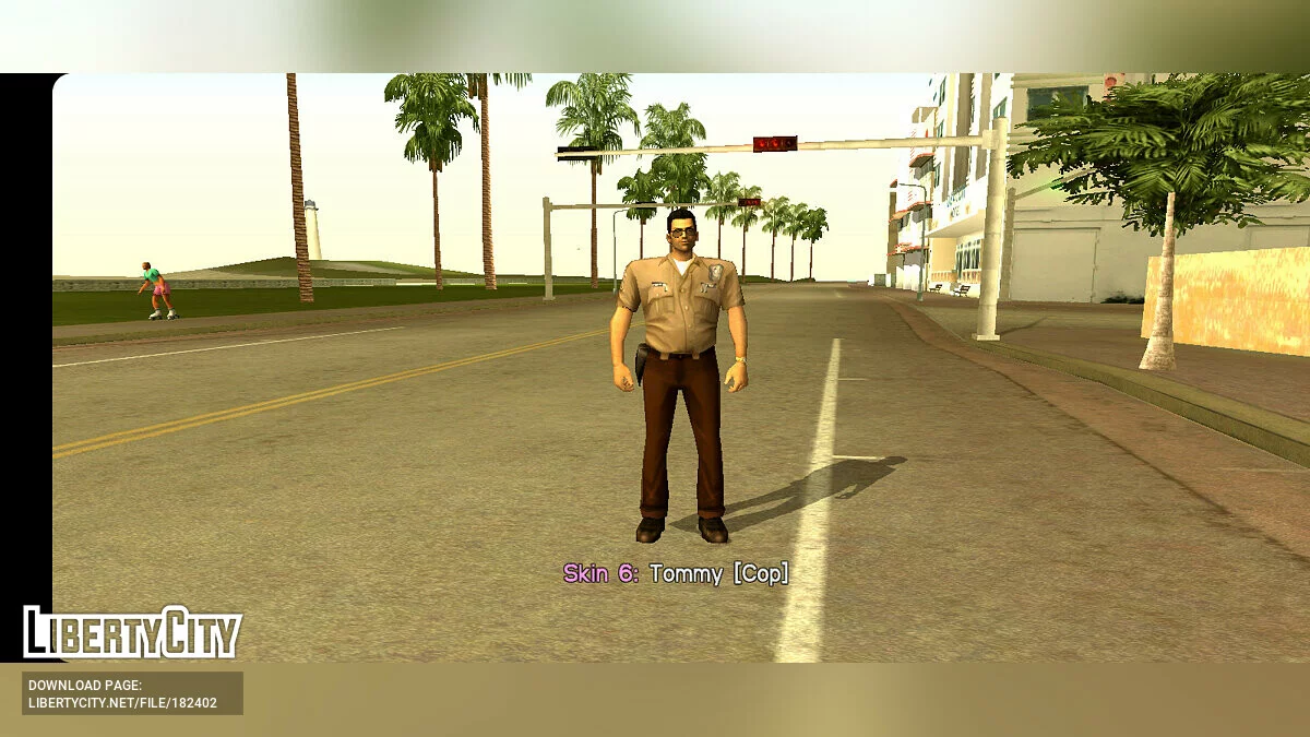 Изменённые персонажи в стиле артворков / GTA Vice City (iOS, Android)