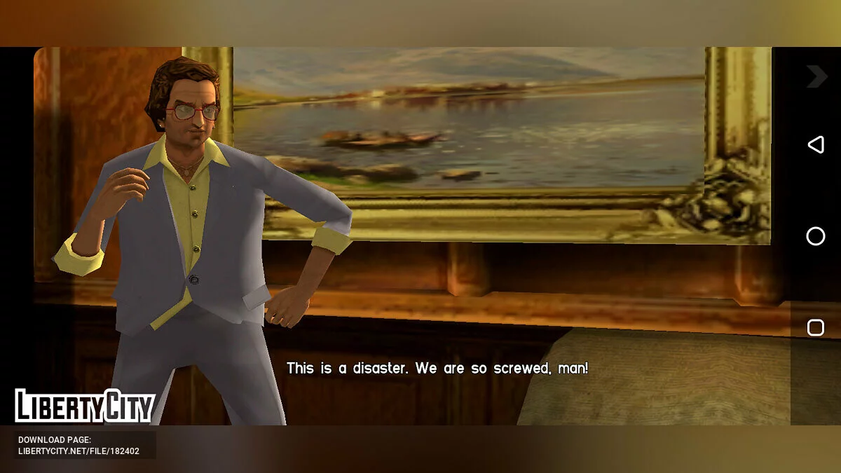 Изменённые персонажи в стиле артворков / GTA Vice City (iOS, Android)