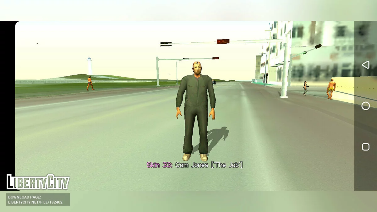 Изменённые персонажи в стиле артворков / GTA Vice City (iOS, Android)