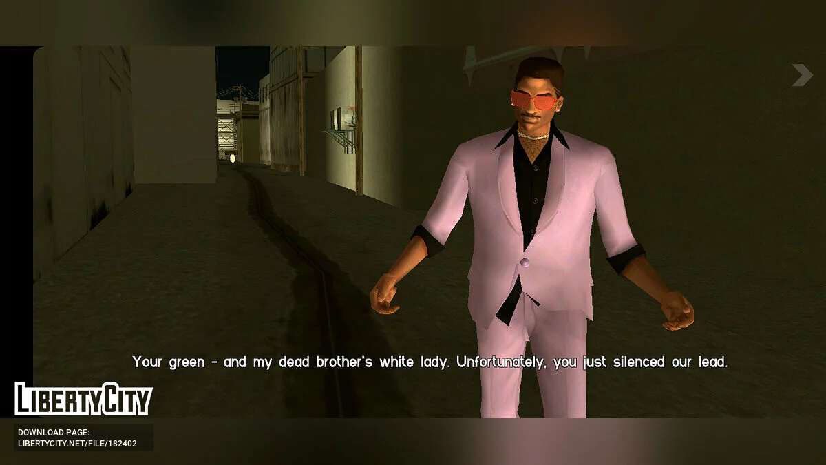 Изменённые персонажи в стиле артворков / GTA Vice City (iOS, Android)