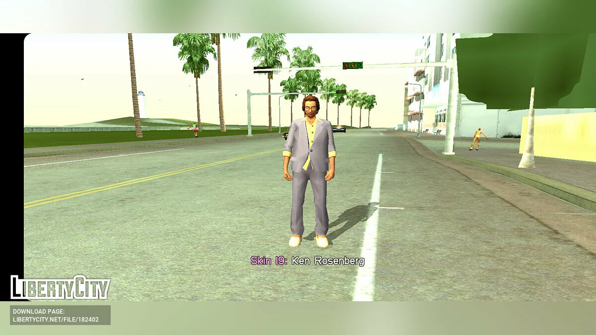 Изменённые персонажи в стиле артворков / GTA Vice City (iOS, Android)