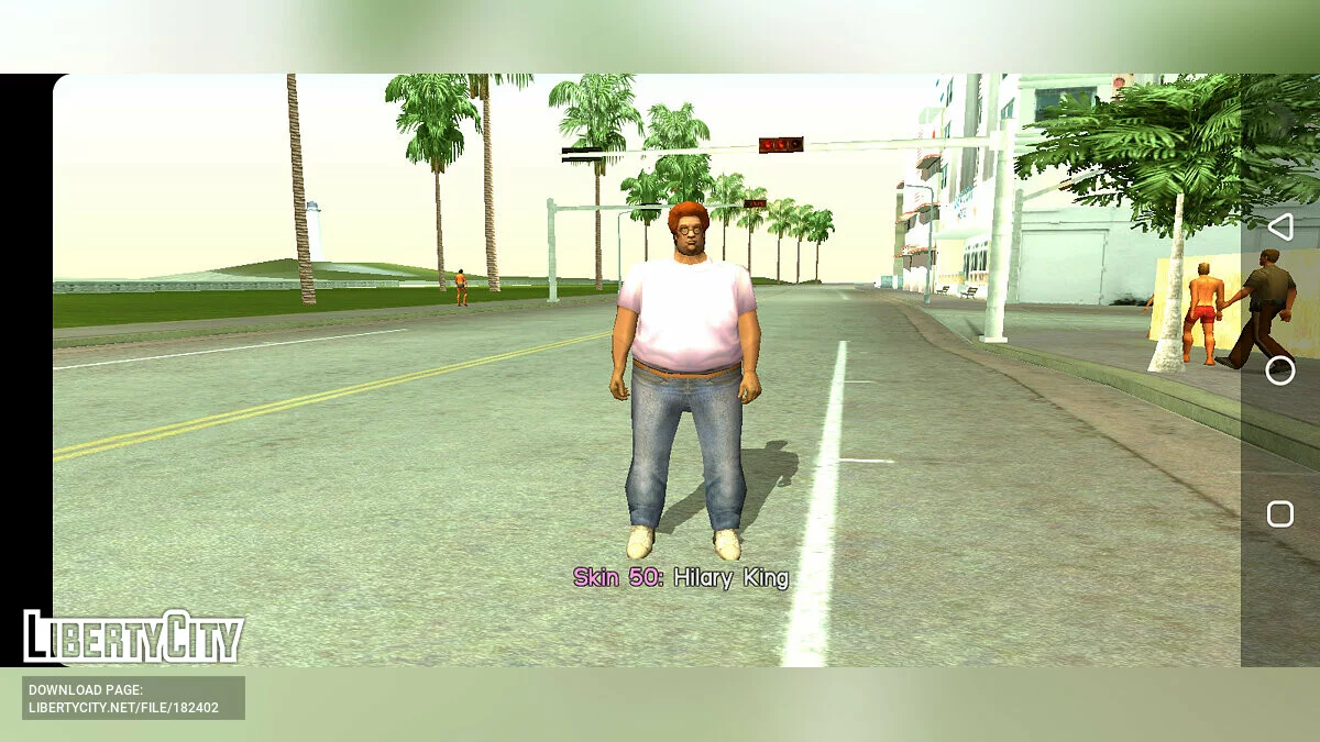 Изменённые персонажи в стиле артворков / GTA Vice City (iOS, Android)